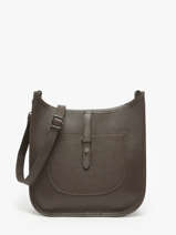Cross Body Tas Caviar Leder Milano Bruin caviar CA25068